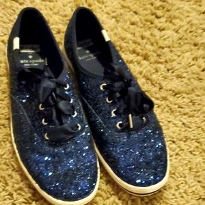 Navy glitter Kate Spade womens size 7